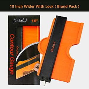 Brand Lock Wider Contour Gauge Profile Tool Alloy Edge Shaping Wood Measure Ruler Laminate Tiles Meethulp Gauge miniinthebox