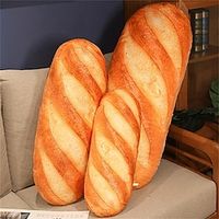 1pc 3D Simulation Bread Pillow Funny Food Plush Stuffed For Kids As Birthday Christmas Gifts miniinthebox