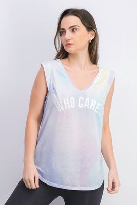 Womens V Neck Embroidered Tank Top Purple Womens V Neck Embroidered Tank Top Purple