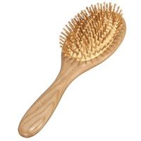 Wooden Paddle Brush Anti-static Spa Massage Wood Hair Comb