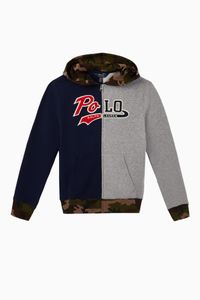 Camo-Blocked Logo Fleece Hoodie Camo-Blocked Logo Fleece Hoodie
