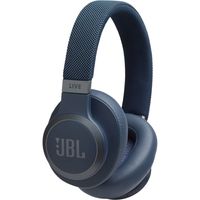 JBL LIVE 650BTNC Wireless Over-Ear Noise-Canceling Headphones, Blue JBL LIVE 650BTNC Wireless Over-Ear Noise-Canceling Headphones, Blue