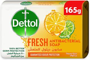 Dettol soap fresh citrus and orange blossom 165 gm x 6 (UAE Delivery Only)