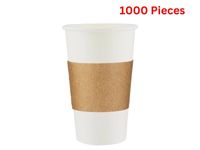 Hotpack 12/16 Oz Paper Hot Cup Sleeve -1000 Piece - HS1216