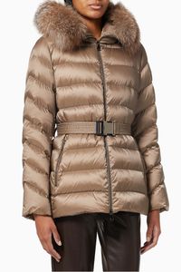 Cupidone Quilted Puffer Hooded Jacket