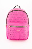 Womens Printed Backpack 35 H x 25 L x 13 W cm  Fuchsia Pink - thumbnail