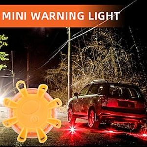 Car Emergency Light Flash Road Flares Safety Flashing Warning Magnetic Beacon Police Help Light Lightinthebox
