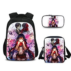 Bag Cosplay Bag Inspired by Attack on Titan Mikasa Ackermann Cosplay levi ackerman Anime Cosplay Accessories Bag Nylon Women's Men's Halloween Costumes miniinthebox