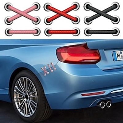 Car Stickers Creative 3D Simulation Patch Binding Strap Sticker miniinthebox