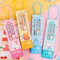 1pc Student Creative Award Birthday, Graduation, Back-to-school Season Portable Stationery Set Gift Box Random Color Lightinthebox - thumbnail