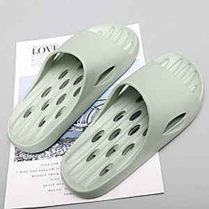 Women's Slippers  Flip-Flops Flat Heel Open Toe Booties Ankle Boots Daily Home EVA(ethylene-vinyl acetate copolymer) Solid Colored Yellow Red Light Green miniinthebox