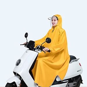 Unisex Double Bike/Ebike/Motorcycle/Scooter Cycling Jacket Poncho Raincoat Cape miniinthebox