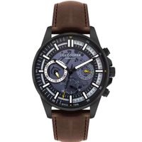 Lee Cooper Men's Multi Function Display Watch & Leather Strap, Brown - LC07816.694 Lee Cooper Men's Multi Function Display Watch & Leather Strap, Brown - LC07816.694