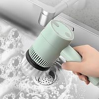 Effortless Cordless Clean Electric Spin Scrubber USB Rechargeable Lithium Battery Versatile Kitchen Brush Lightinthebox