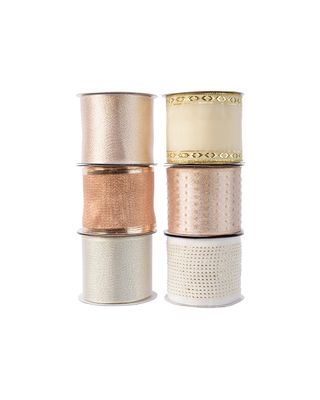 Kaemingk Decoris Ribbon Polyester Assorted 1 Piece 448621