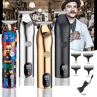 Hair Clippers For Men Cordless Beard Trimmer Shaver Electric T Blade Hair Trimmer Grooming Kit Razor For Men  Women Zero Gap Hair Cutting Kit With Guide Combs Gifts For Men Lightinthebox - thumbnail
