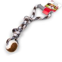 Vadigran Cotton Ropeplastic Handle Tennisball Brown190G