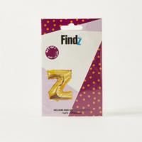 Findz Solid Letter 'Z' Helium Balloon