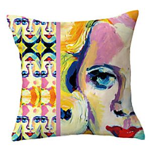 Double Side Cushion Cover 1PC Soft Decorative Square Throw Pillow Cover Cushion Case Pillowcase for Sofa Bedroom Superior Quality Machine Washable Lightinthebox