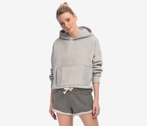 Womens Washed Short  Grey