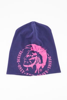 Boys Graphic Printed Bonnet  Navy/Pink