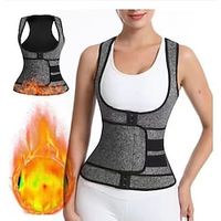 Shapewear Sports NEOPRENE Polyster Mixed Material Yoga Fitness Gym Workout Non Toxic Durable No Zipper Tummy Control Build Muscle, Tone  Tighten Calories Burned For Women Lightinthebox - thumbnail