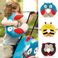 Children Kids Baby Plush Pillow U Shape Headrest Neck Protector Cushion Car Seat Travel