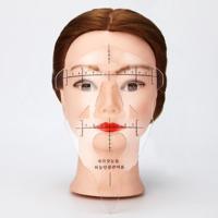 Eyebrow Tattoo Measure Stencil Shaper Ruler