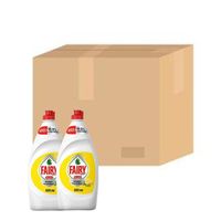 Fairy Plus Lemon Dishwashing Liquid Soap 600ml Pack of 12