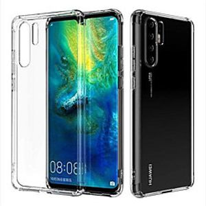 Case For Huawei Huawei P30 Pro Transparent Back Cover Transparent Soft TPU miniinthebox