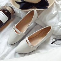 Pointed Toe Office Loafers For Women