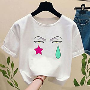 Inspired by Hunter X Hunter Cosplay Cosplay Costume T-shirt Polyester  Cotton Blend Print Harajuku Graphic Kawaii T-shirt For Women's  Men's Lightinthebox
