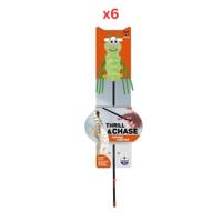 FOFOS Moving Caterpillar Cat Wand Cat Toy (Pack of 6)