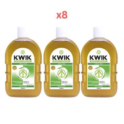 Kwik Antiseptic 2X500Ml + 1X500Ml Free - Pack Of 8