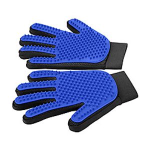Pet Grooming Glove - Gentle Deshedding Brush Glove - Efficient Pet Hair Remover Mitt - Enhanced Five Finger Design - Perfect for Dog  Cat with Long  Short Fur - 1 Pair miniinthebox