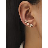 Earrings Geometrical Stylish Sweet Earrings Jewelry Gold For Street miniinthebox - thumbnail