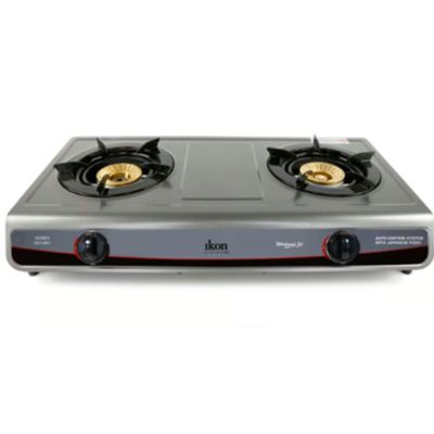 Ikon Table Top Gas Stove, 2 Burners, 2-5128 BTX Ikon Table Top Gas Stove, 2 Burners, 2-5128 BTX