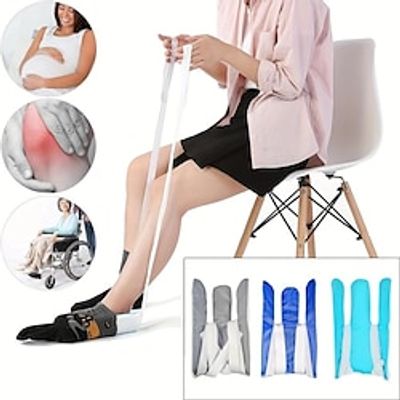 1pc Sock Aid Tool And Pants Assist Soft Sock Aid Device Sock Helper Aide Tool Pulling Assist Device No Bending For Elderly, Disabled,Pregnant, Diabetics, Seniors, Hip,Knee Lightinthebox