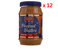 Natures Choice Natures Choice Peanut Butter Creamy 1Kg Pack Of 12 (UAE Delivery Only)
