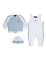 Pima Cotton Baby Gift Set - Blue - thumbnail