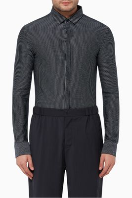 Slim-Fit Cotton Jersey Shirt Slim-Fit Cotton Jersey Shirt