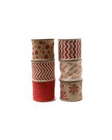 Kaemingk Decoris Ribbon Jute Assorted 1 Piece