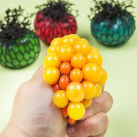 Colored Mesh Stress Reliever Ball Squeeze for Fun Party Bag Wonderful Gift