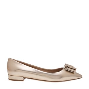 Double bow ballet flats