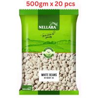 Nellara White Beans 500Gm (Pack of 20)