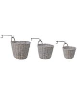 Homesmiths Christmas Willow Tree Basket