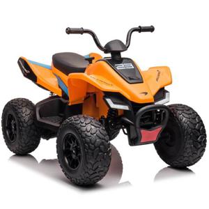 McLaren MCL 35 Liveries Electric Quad Bike - Orange (12V) (UAE Delivery Only)