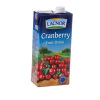 Lacnor Cranberry Juice 1Ltr