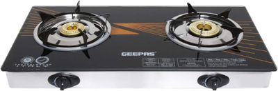 Geepas Gas Cooker, Black - GK6879