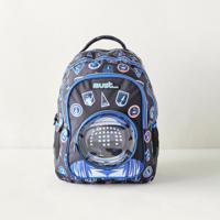 MUST Printed Backpack with Adjustable Shoulder Straps - 32x18x43 cms